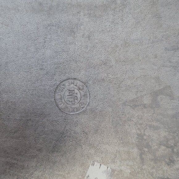 The Wilton CO RWP Vtg Armetale Scallop Sea Shell Handles Pewter Oval Deep Dish - Picture 3 of 3